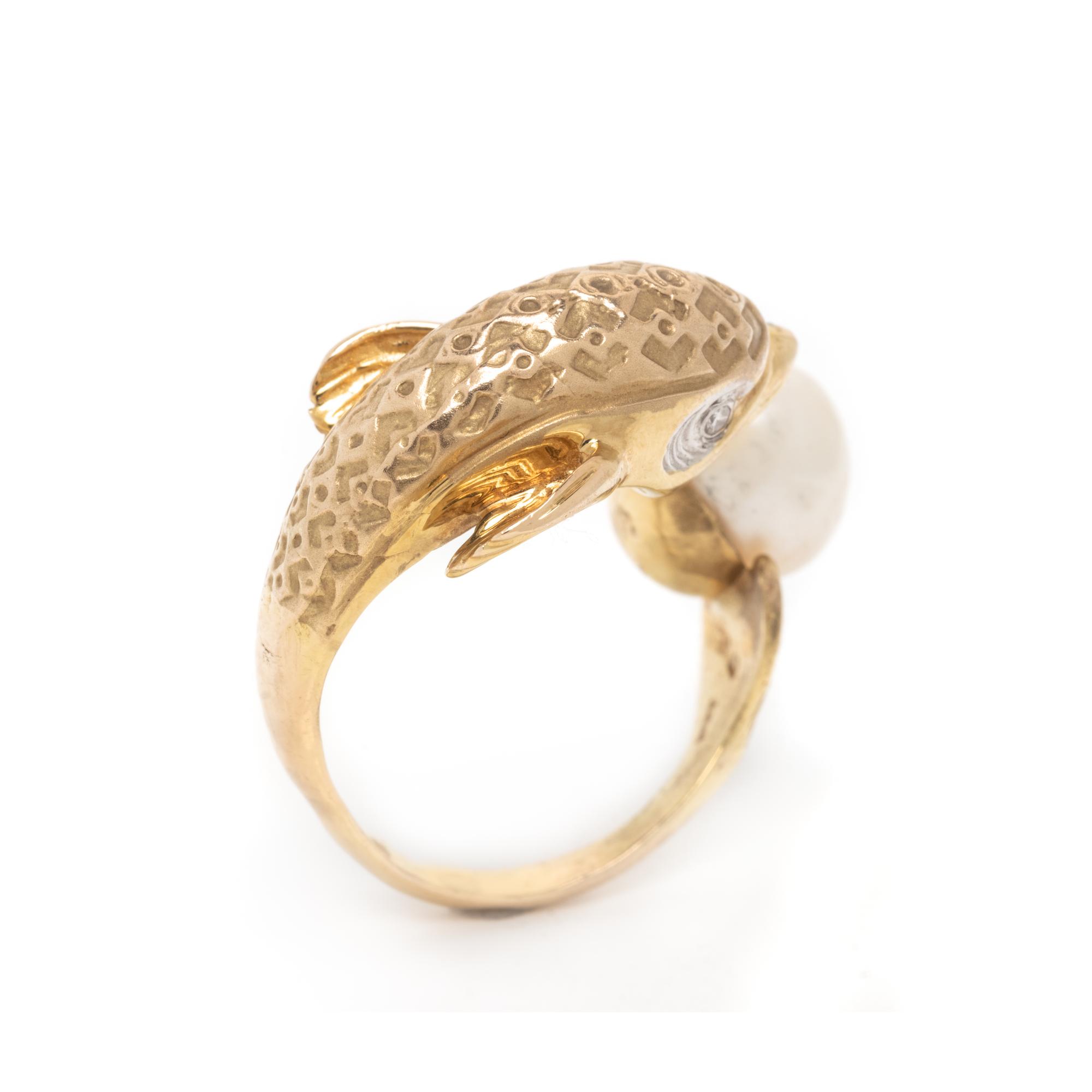 MAZ, YELLOW GOLD AND CULTURED PEARL SUITE