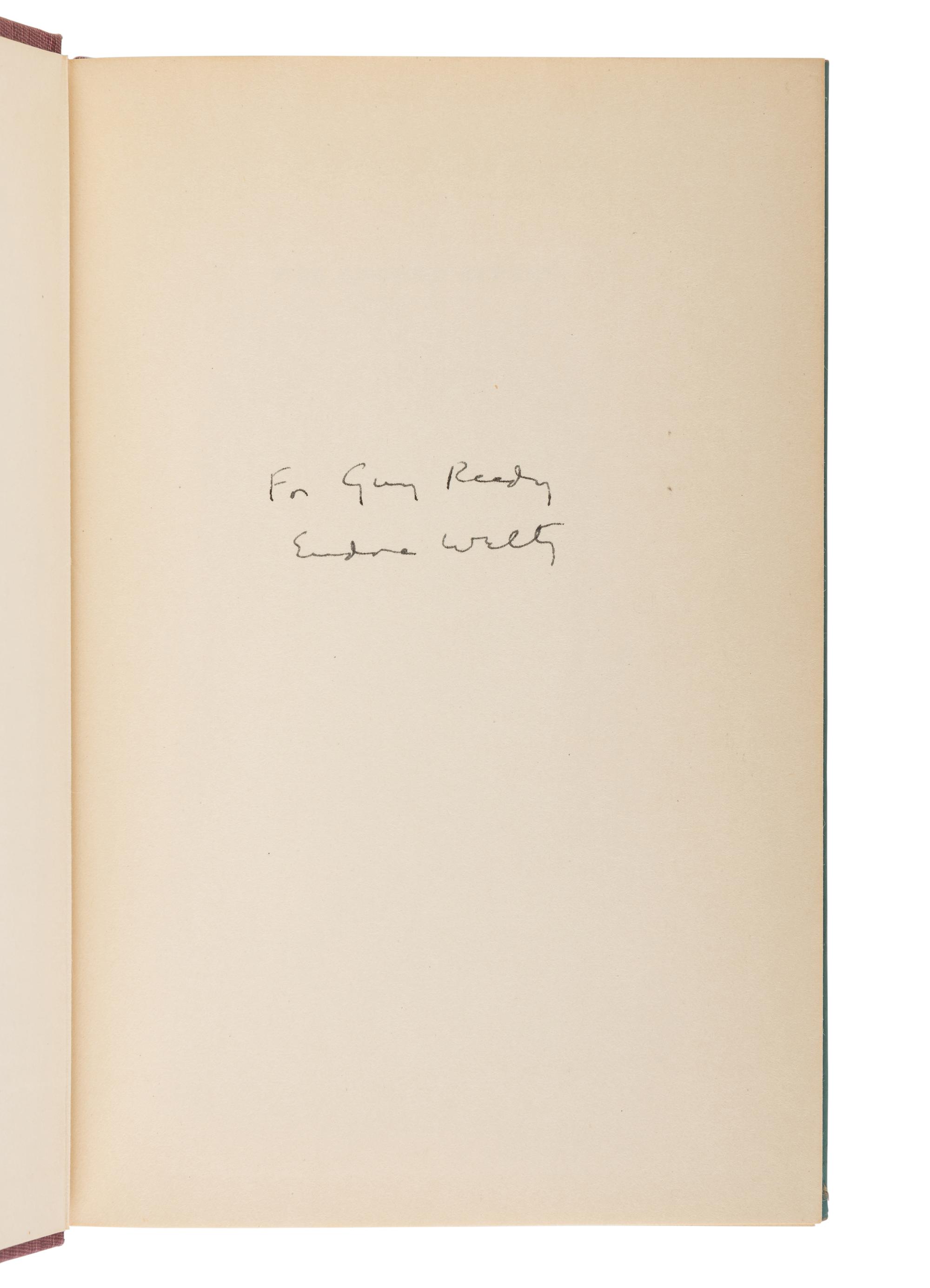 WELTY, Eudora (1909-2001). The Golden Apples. New York: Harcourt, Brace and Company, 1949.