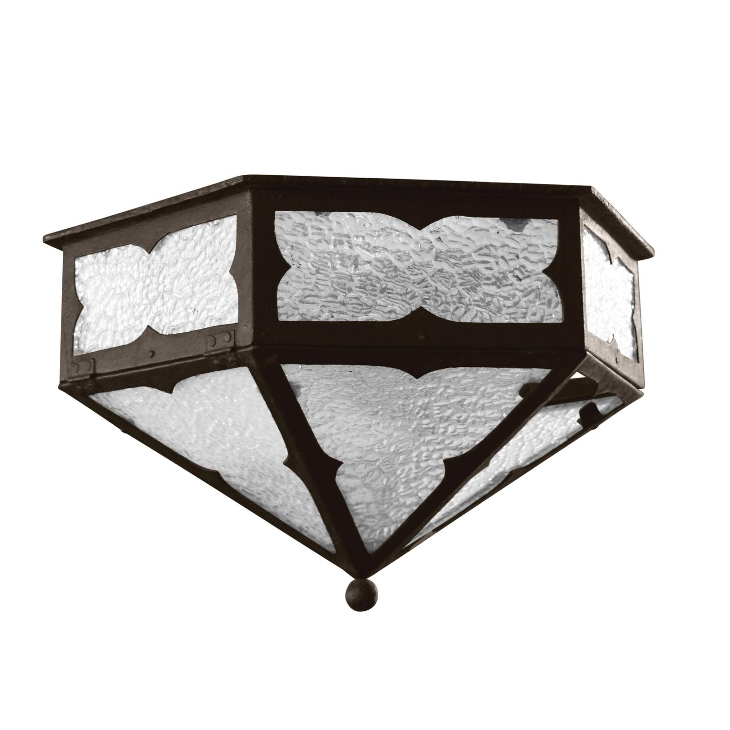 A Fer Forge Sconce 14" W x 14"D x 11" H — France, Early 20th Century