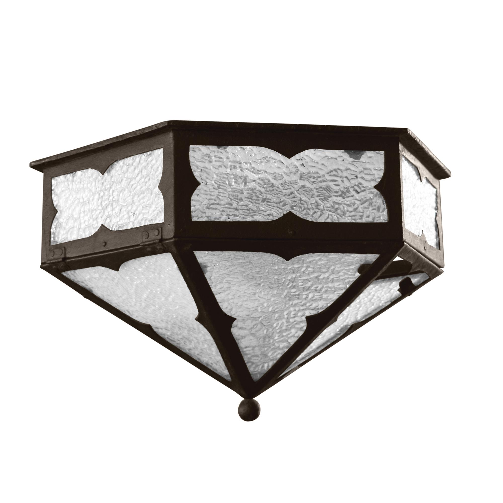 A Fer Forge Sconce 14" W x 14"D x 11" H — France, Early 20th Century
