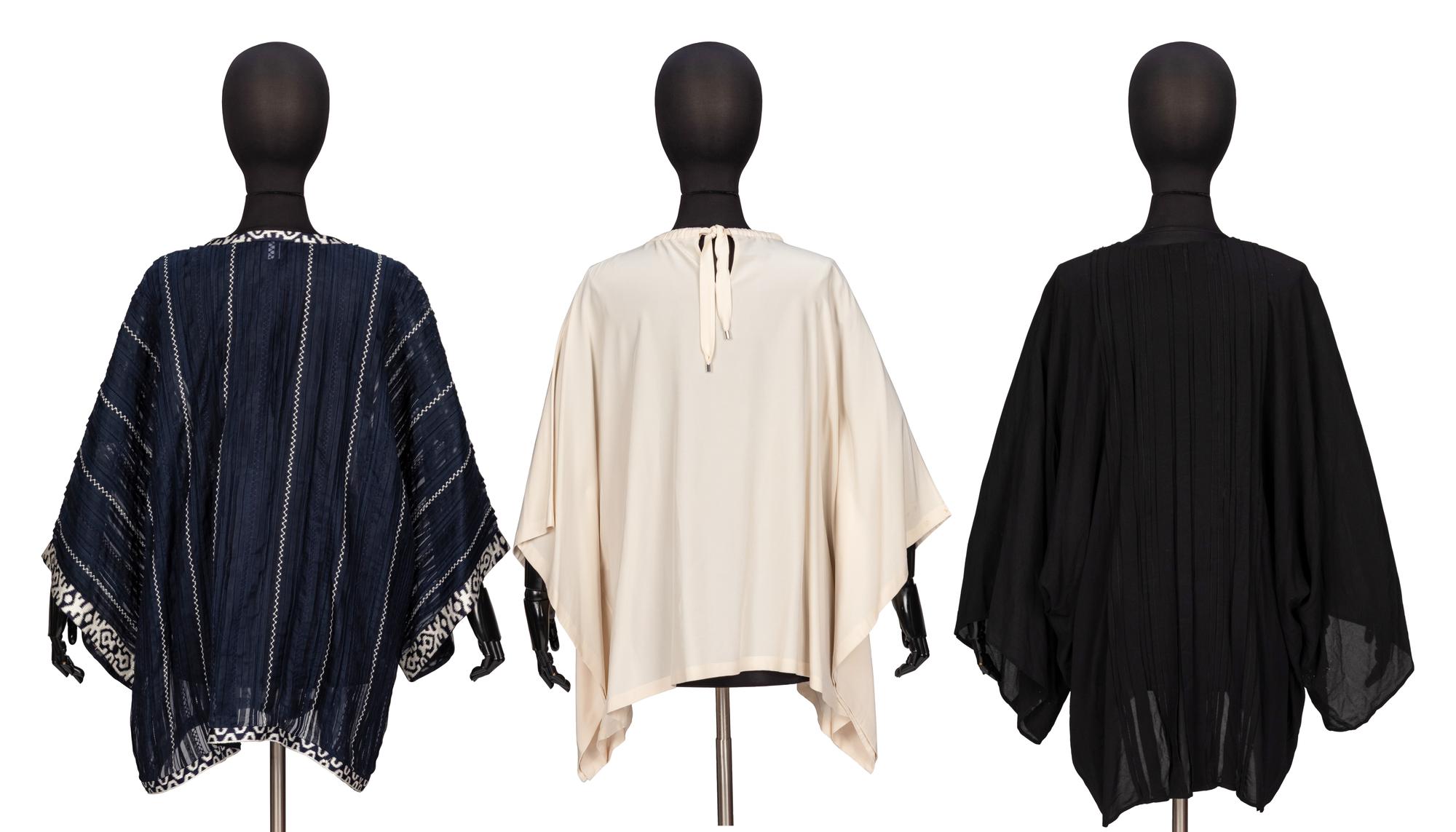 Oscar de la Renta & Brunello Cucinelli, Three Tunic Tops