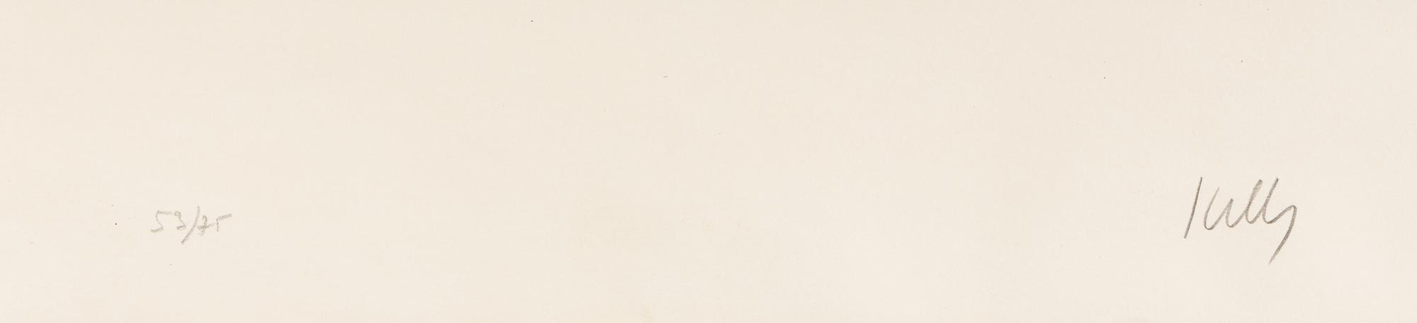 Black over Yellow , 1964-1965