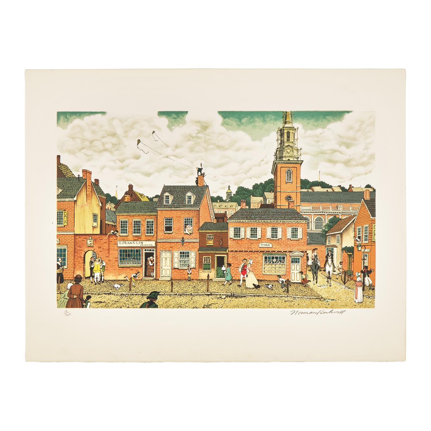 [Franklin, Benjamin] Rockwell, Norman. Poor Richard's Almanack