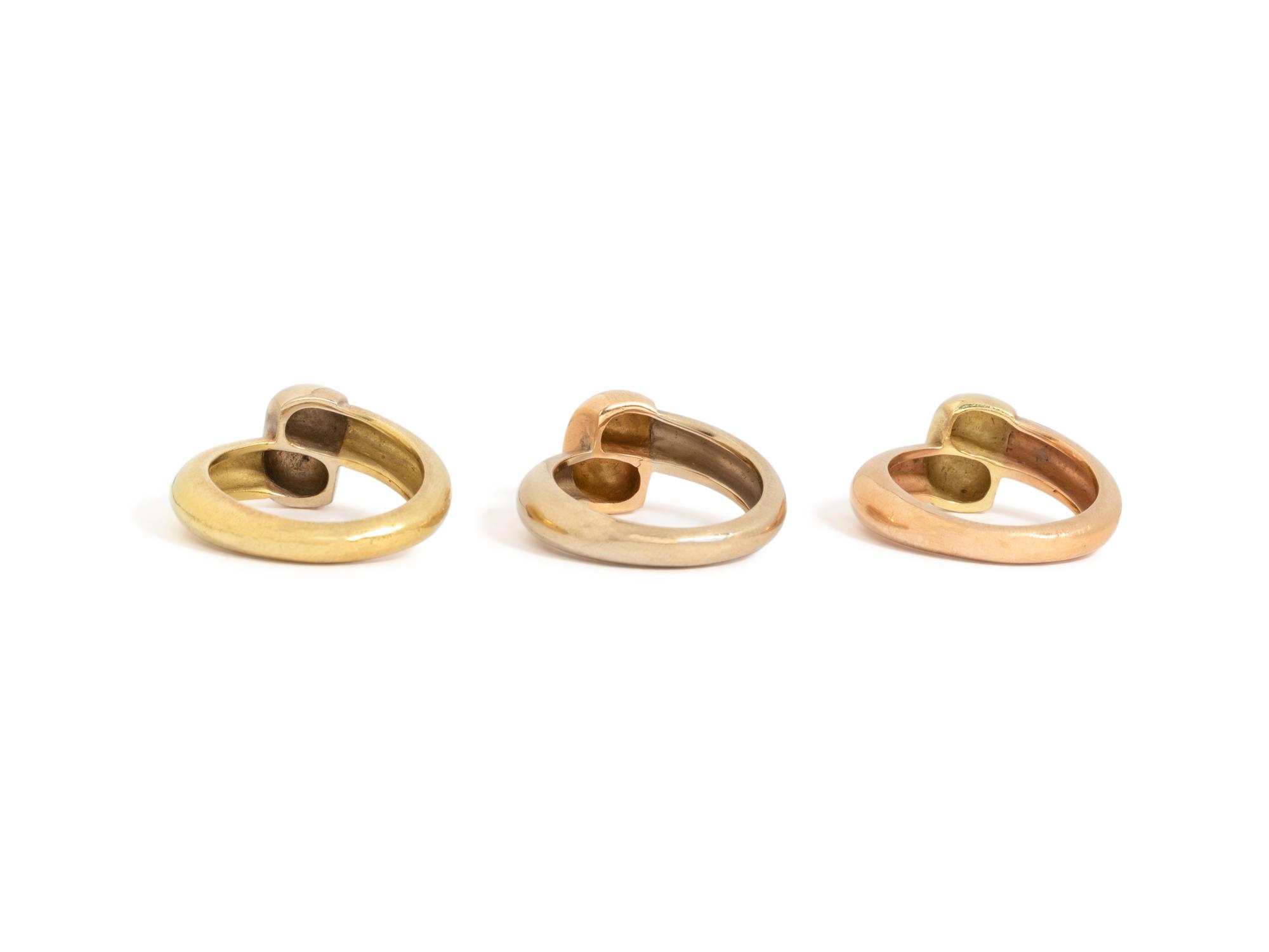 TRICOLOR GOLD RINGS