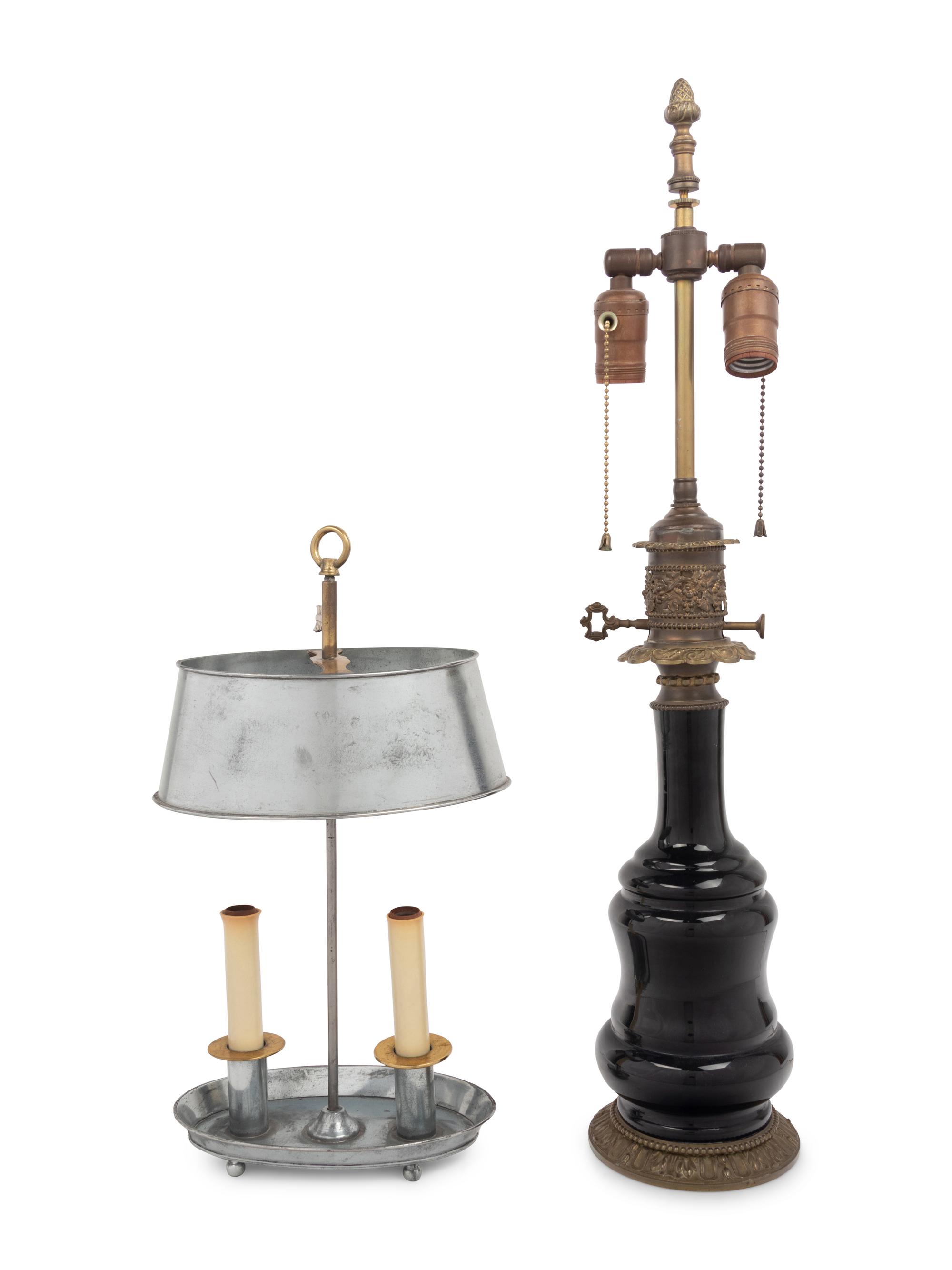 A Continental Ceramic Table Lamp
