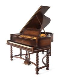 A Steinway and Sons Model L Grand Piano
