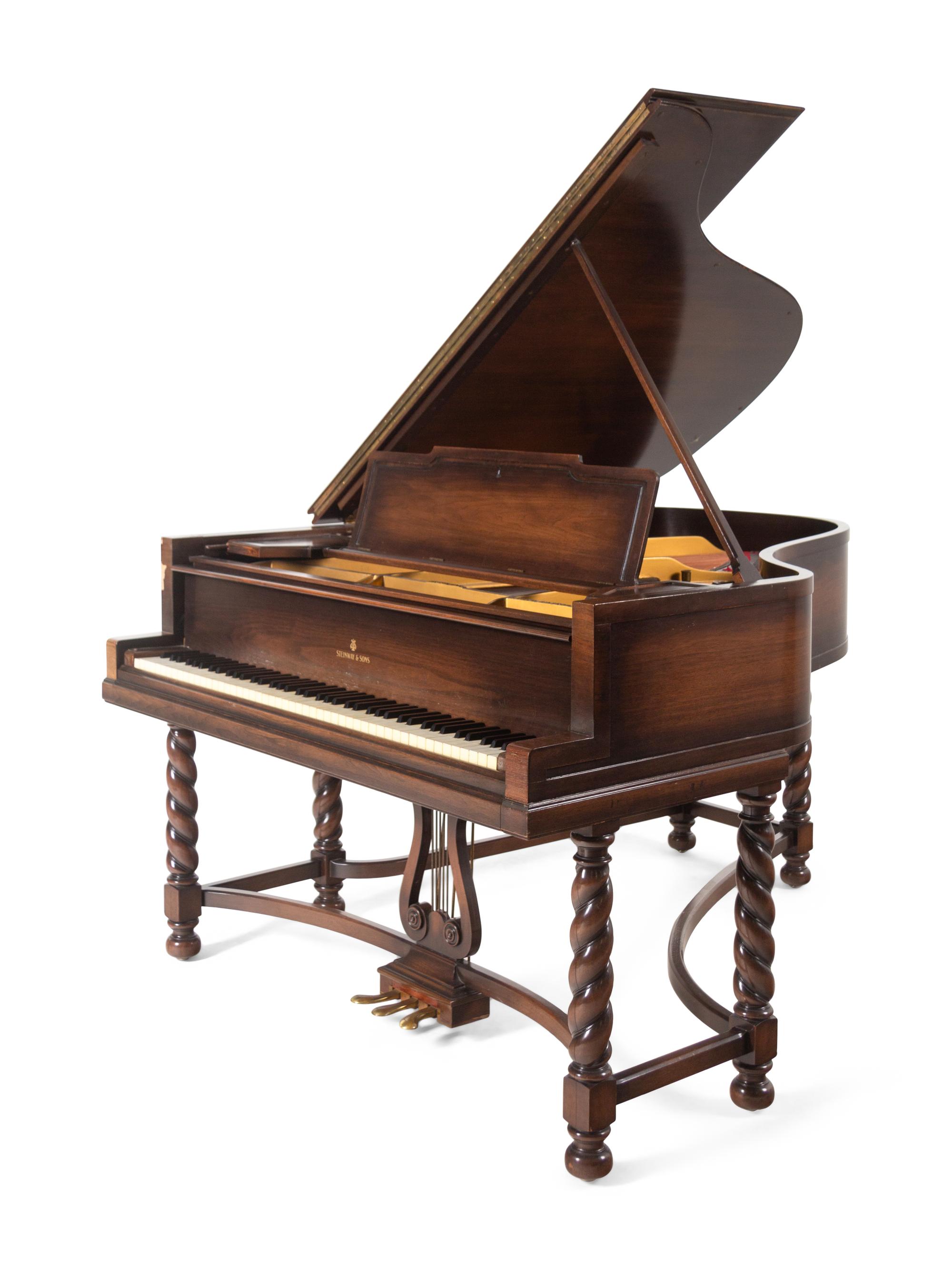 A Steinway and Sons Model L Grand Piano