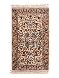 Three Indo-Persian Wool Mats and a Persian Pictorial Wool Mat