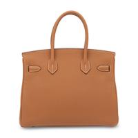 Hermès, Birkin 30 Bag in Gold Clemence