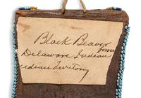 Southern Plains Beaded Hide Srike-a-Light Bag