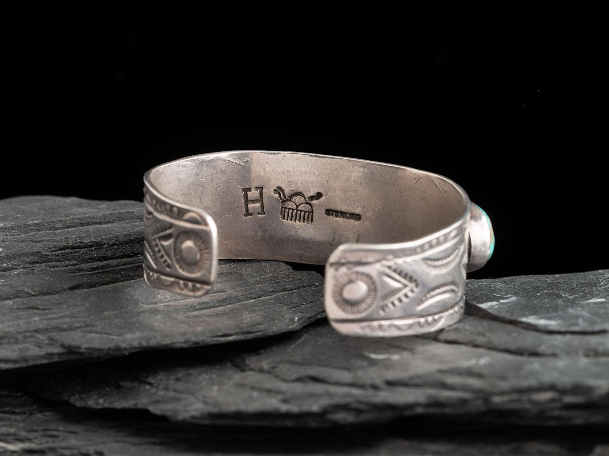 Sterling Silver and Turquoise Cuff Bracelet