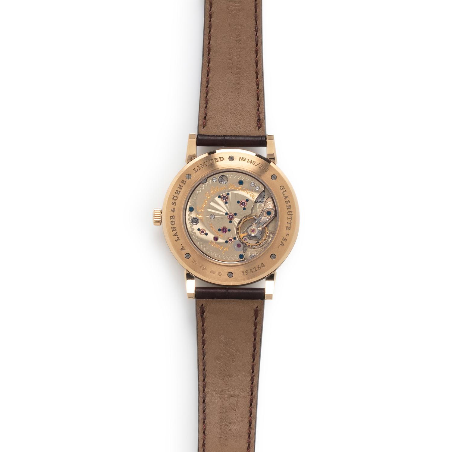 A. LANGE & SÖHNE, REF. 212.050 18K YELLOW GOLD '1815 MOONPHASE HOMAGE TO FERDINAND ADOLPH LANGE' WATCH
