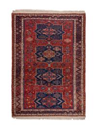 A Caucasian Soumak Wool Rug