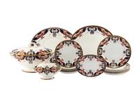 A Royal Crown Derby Porcelain Dinner Service