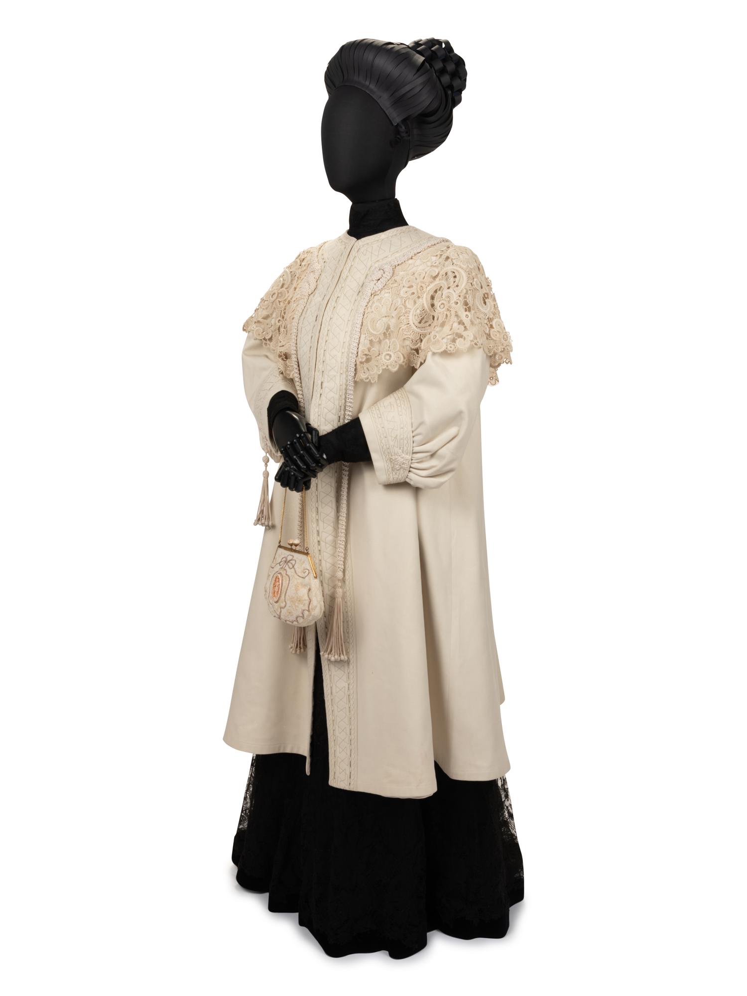 Wool and Lace Coat Worn by Abraham Lincoln's Relative, c. 1905