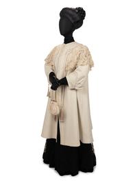 Wool and Lace Coat Worn by Abraham Lincoln's Relative, c. 1905