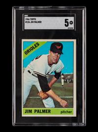 A Partial Set of 1966 Topps Baseball Cards (411/598)