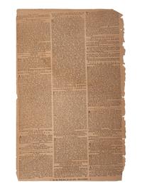 [FRENCH & INDIAN WAR] Albany Congress and Lake George feat. in 2 issues of the Pennsylvania Gazette .
