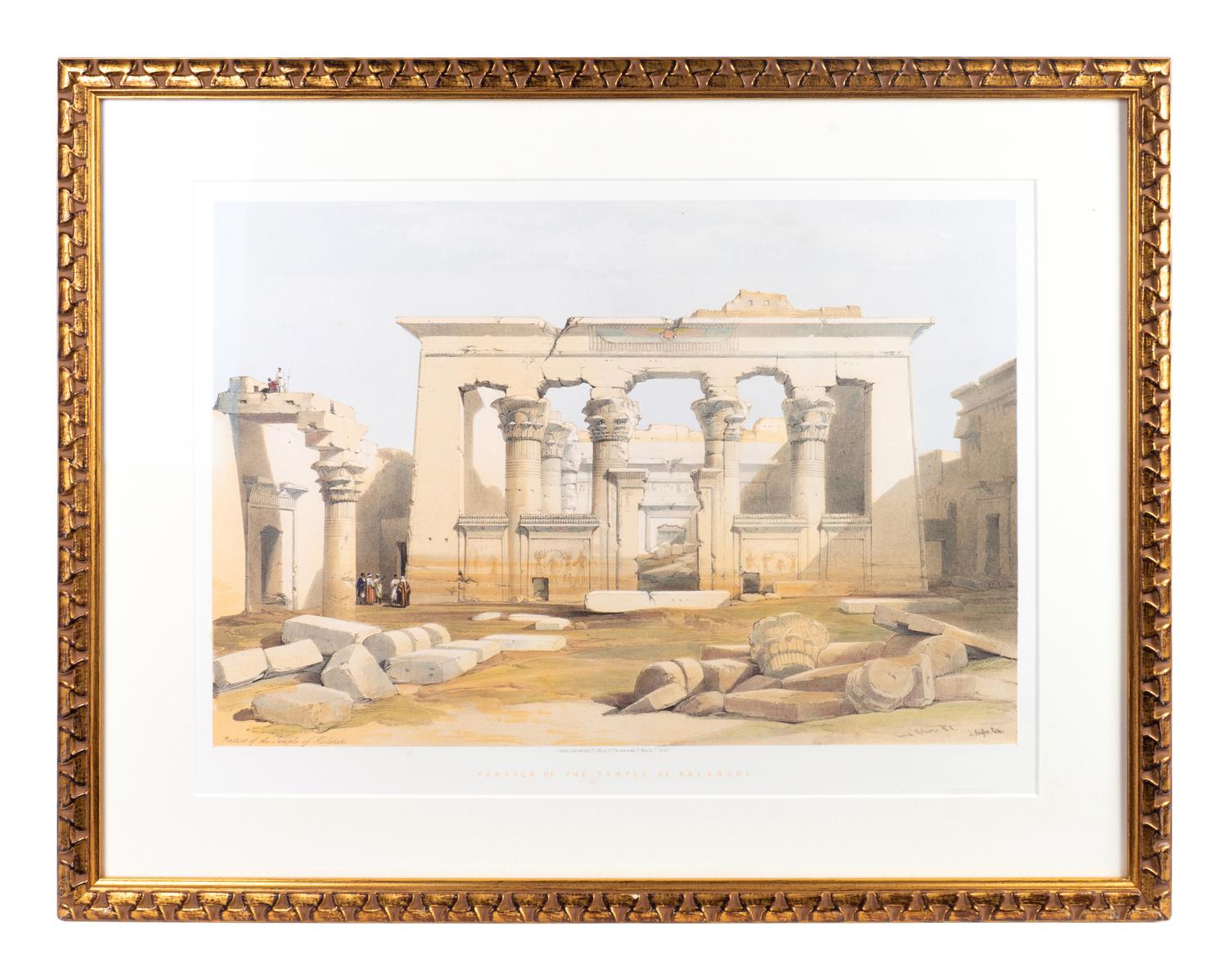 David Roberts (Scottish, 1796-1849) Eight Views of Egypt, Nubia and the Holy Land