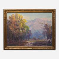 Fred Grayson Sayre (American, 1879-1939) Desert Cottonwoods