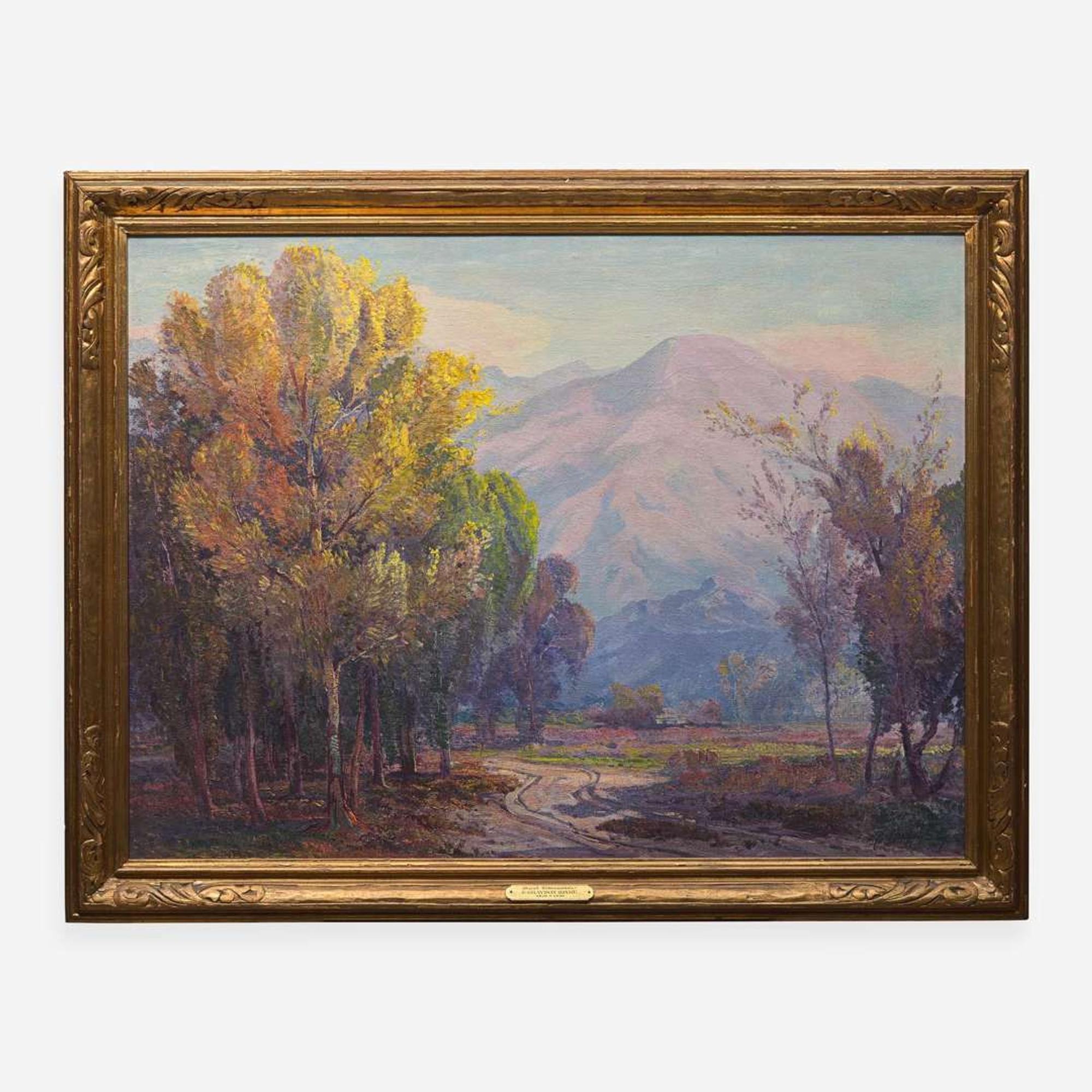 Fred Grayson Sayre (American, 1879-1939) Desert Cottonwoods