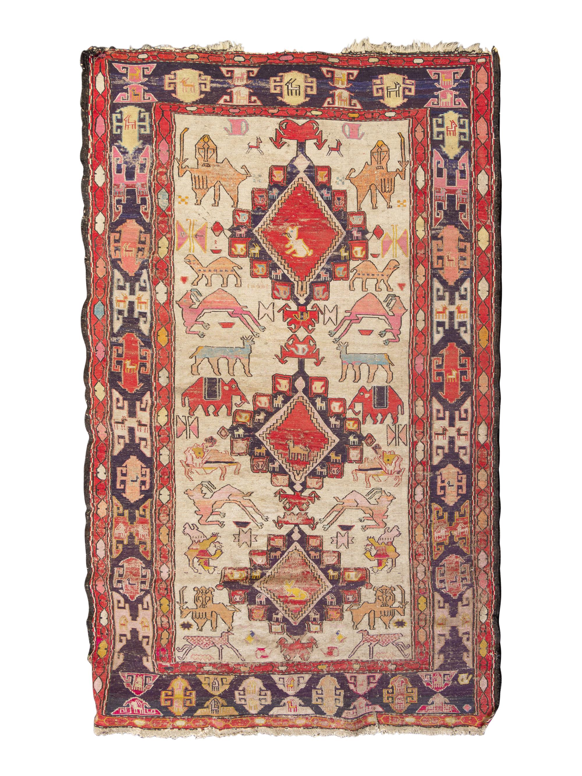 A Soumak Wool Rug