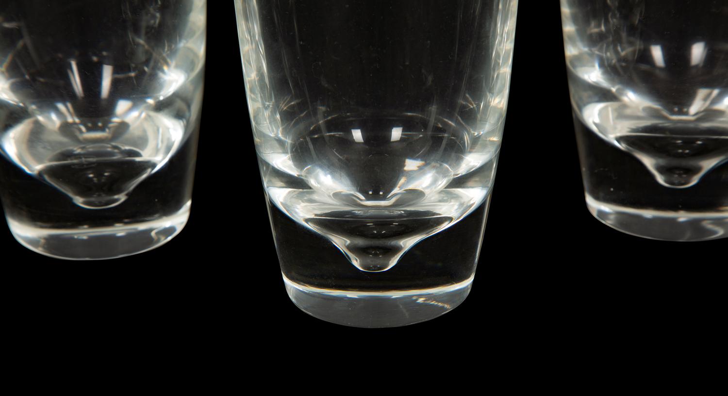 A Set of Twelve Steuben Highball Glasses