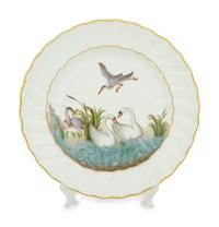 A Meissen Porcelain "Swan Service" Plate — 19TH/20TH CENTURY