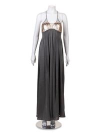Geoffrey Beene Evening Dress with Sequins, 1990s