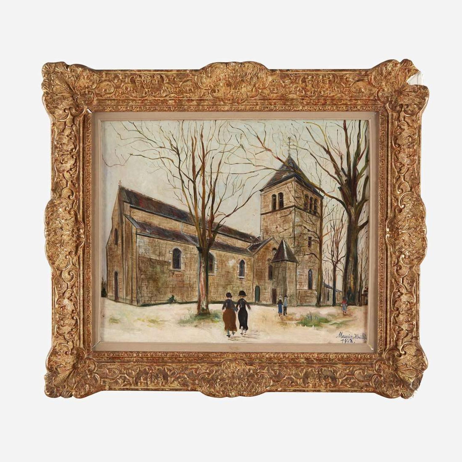 Maurice Utrillo (French, 1883–1955) Église Notre Dame à Mâcon