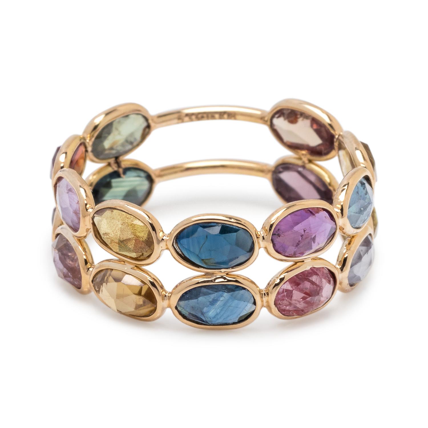 MULTICOLOR SAPPHIRE RING