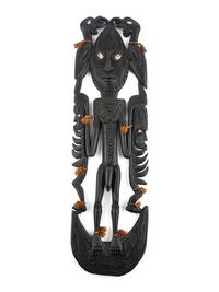 An Oceanic Carving