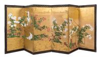 A Six-Fold Floor Screen — 18TH/19TH CENTURY