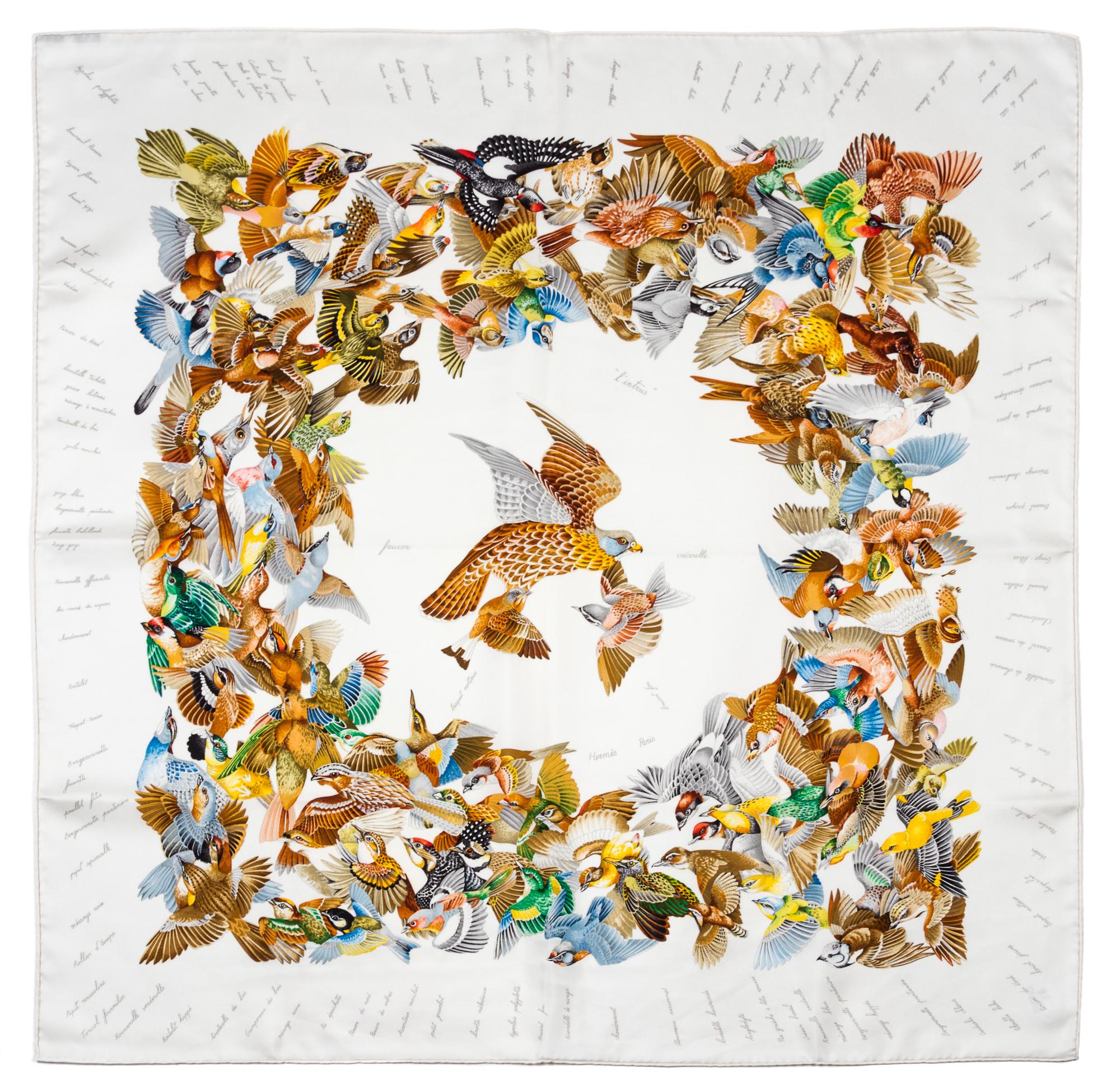 An Hermes 90cm Silk Scarf, 36"x36".