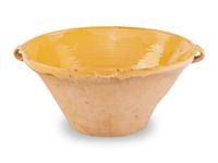 A Large French Glazed Earthenware Tian