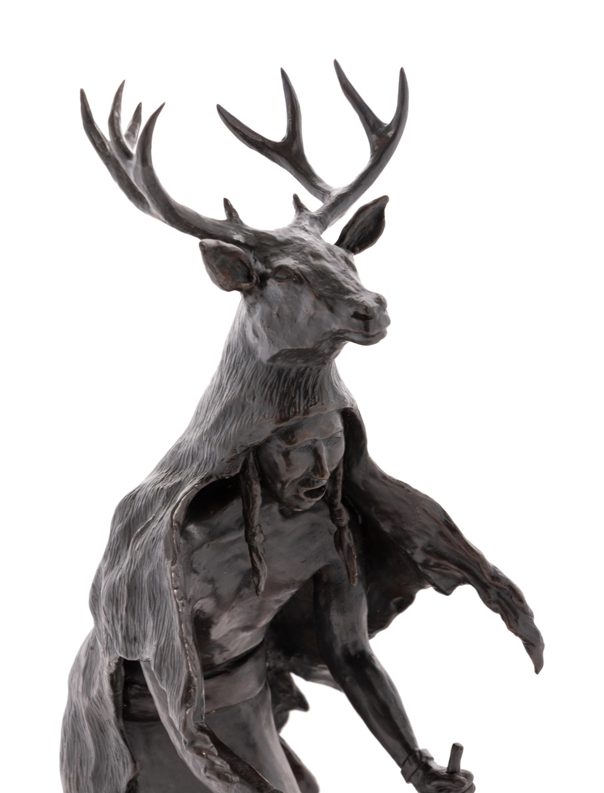 Two Works: Eagle Dancer, edition 2/15, 1973 and Deer Dancer , edition 2/15, 1975