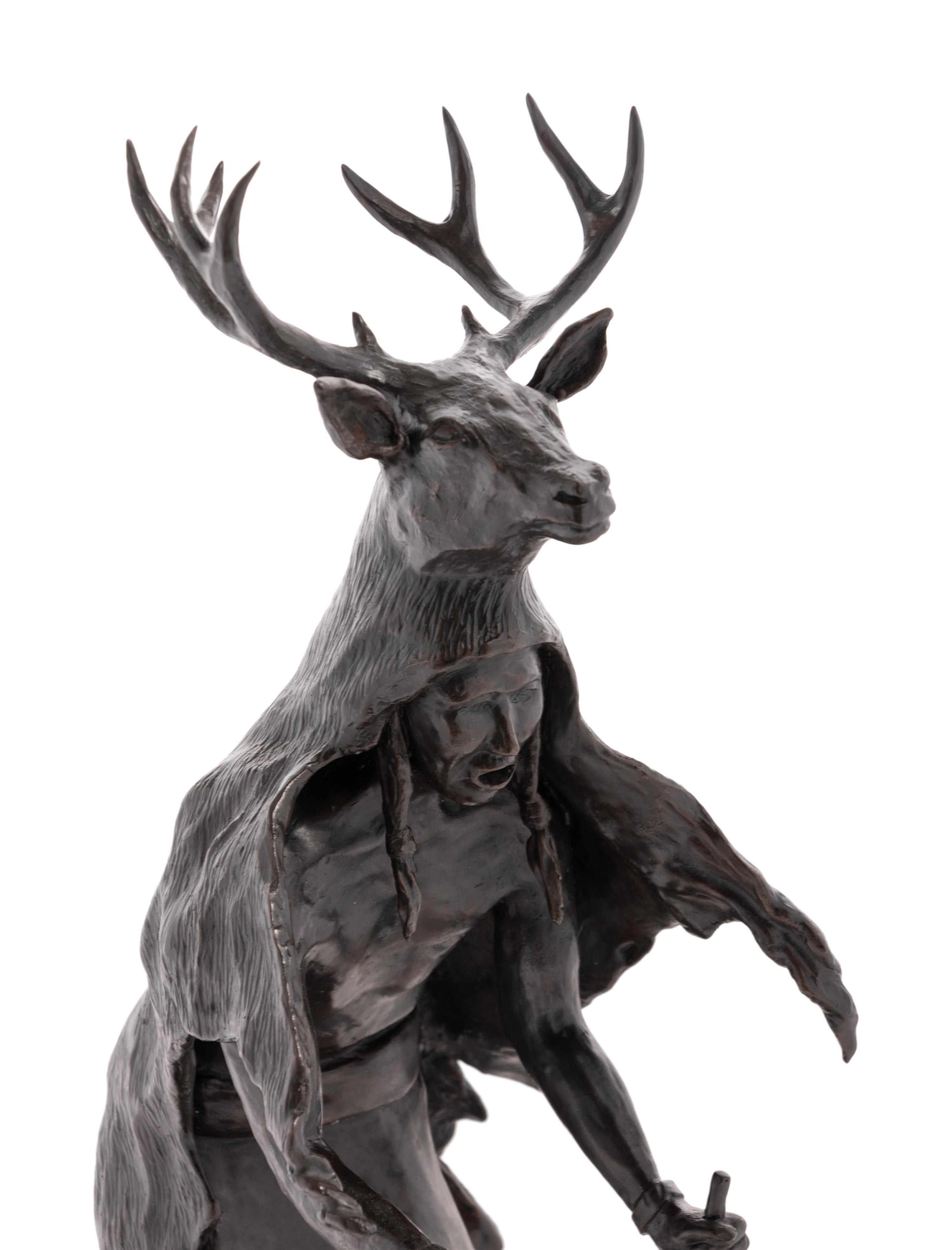 Two Works: Eagle Dancer, edition 2/15, 1973 and Deer Dancer , edition 2/15, 1975