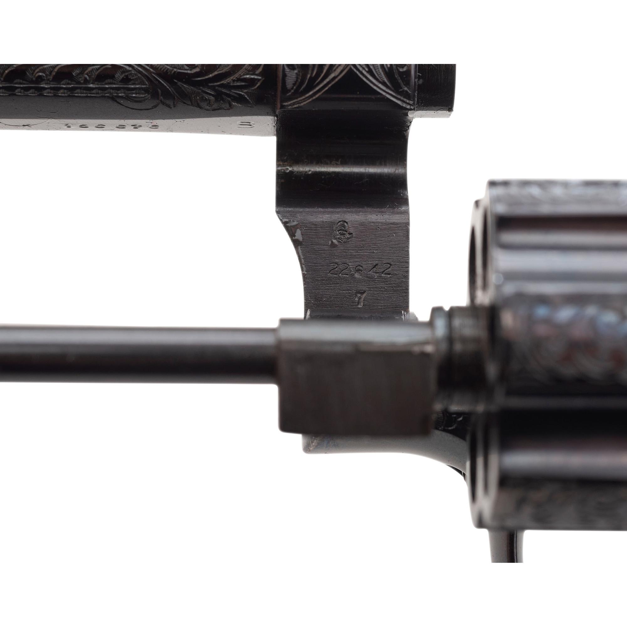 **Class B Engraved Smith & Wesson K-38 Combat Masterpiece (Pre-Model 15)
