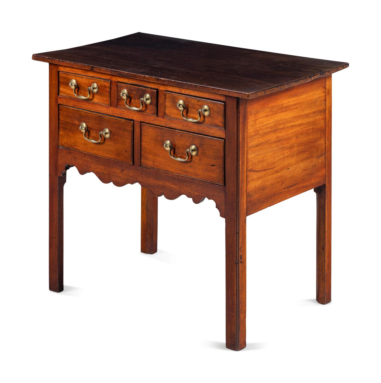 A George III Mahogany Dressing Table