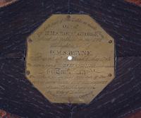 An English Parquetry Shipwreck Table Height 29 1/2 x width 43 x depth 22 1/2 inches. — 19TH CENTURY