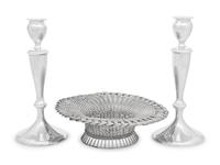 Three American Silver Table Articles
