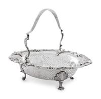 A George III Silver Centerpiece Basket