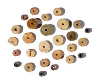 Twenty Seven Coptic Spindle Whorls