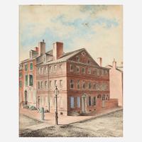Charles H. Wells (1832-1884) A Philadelphia Corner House