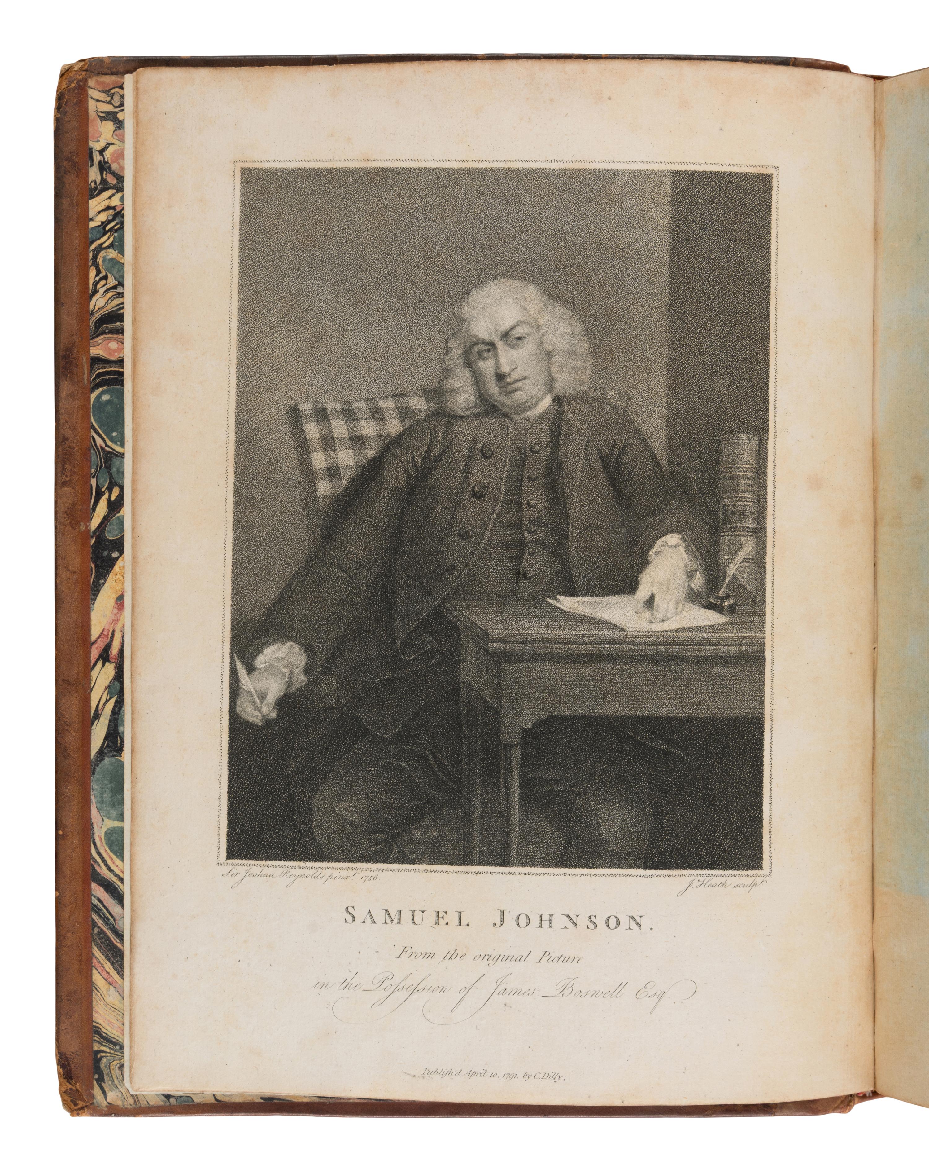 Boswell, James (1740-1795). The Life of Samuel Johnson . London: Henry Baldwin for Charles Dilly, 1791.