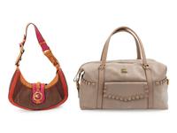 One Etro Purse and One Burberry Bag, 1990-2000s