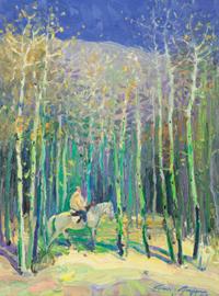 Indian in Aspens