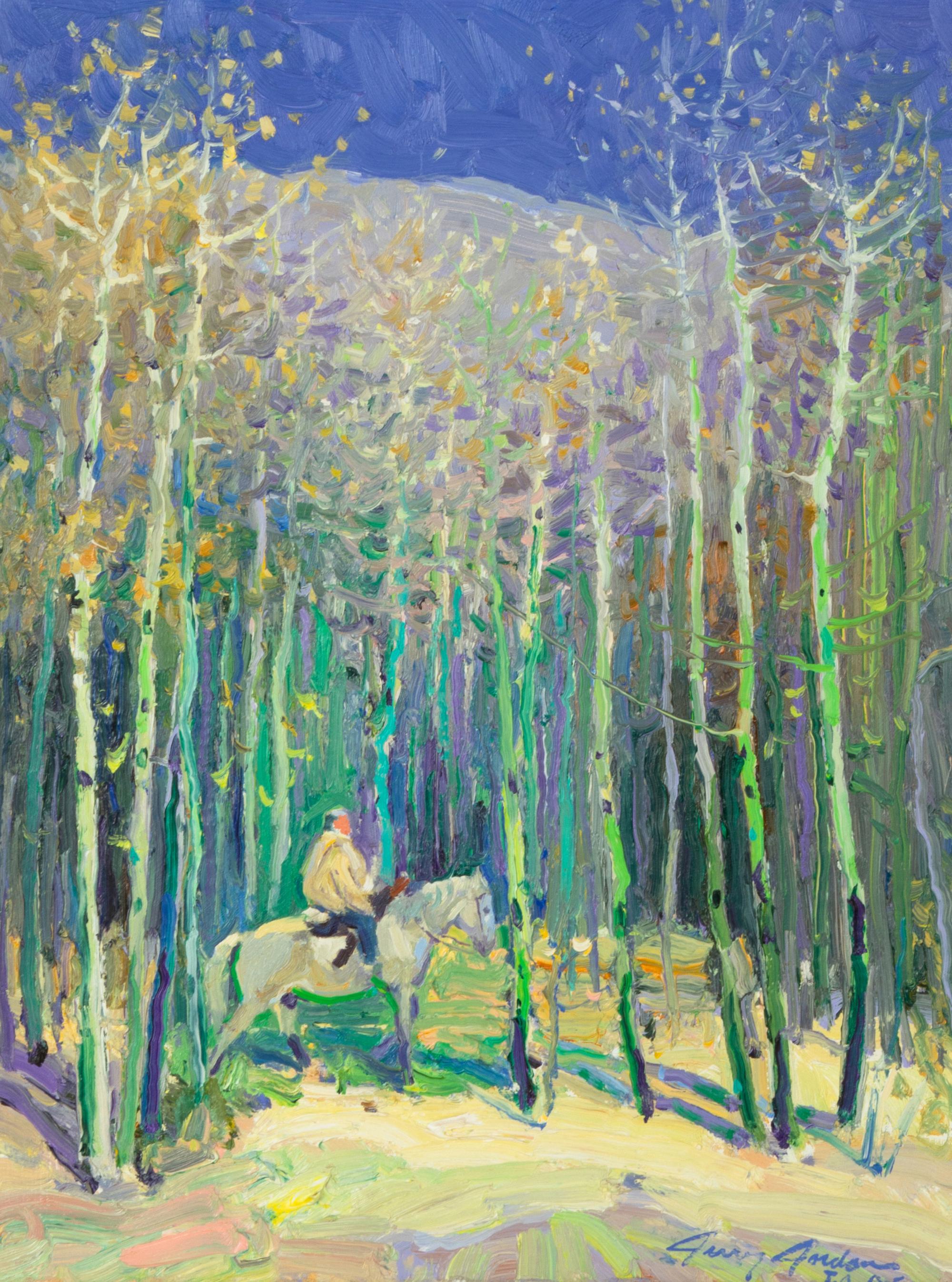 Indian in Aspens
