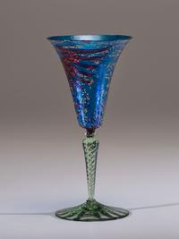 An Etched Wine Glass