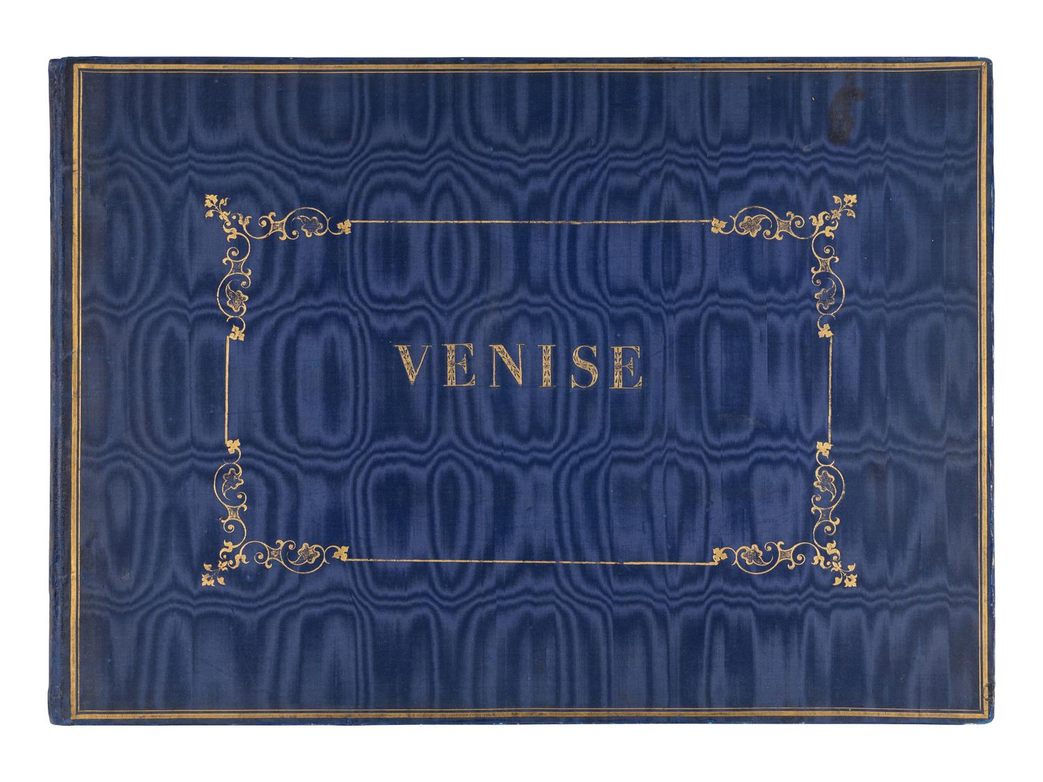 BORGHESI, Giovanni Battista (1790-1846). Le Principali Vedute di Venezia . Venice: Giuseppe Kier, [ca 1843].